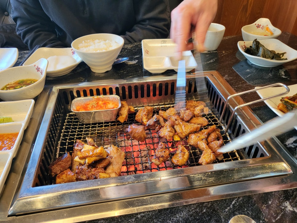 육미향 열무비빔냉면 클로즈업