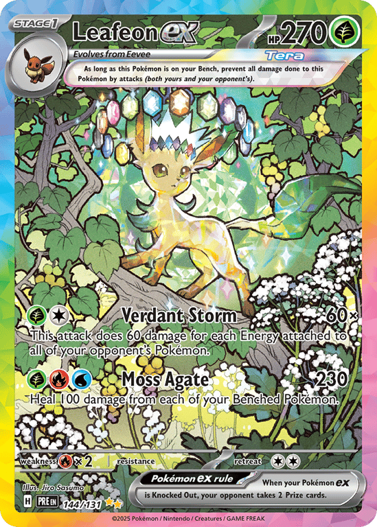 리프이온 ex SIR | Prismatic Evolutions 시세 $329