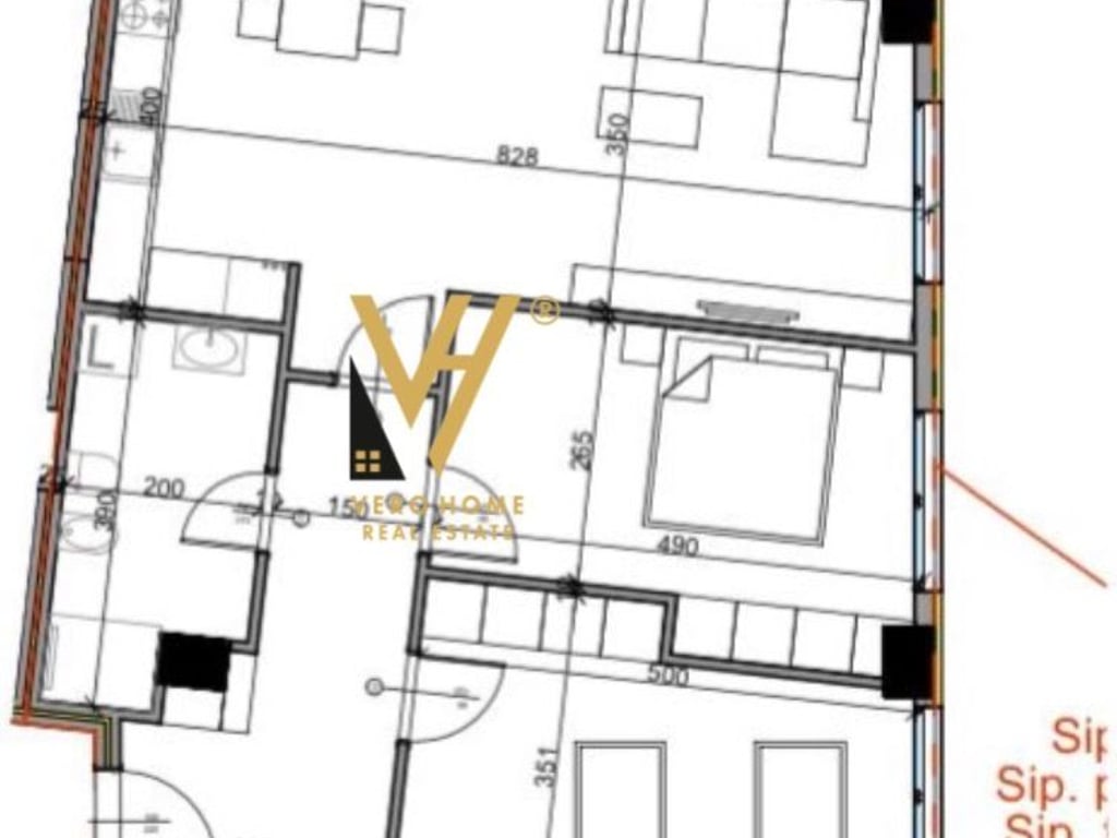 APARTMENT 2+1+BALCONY FOR SALE IN PASKUQAN 122,850 EURO