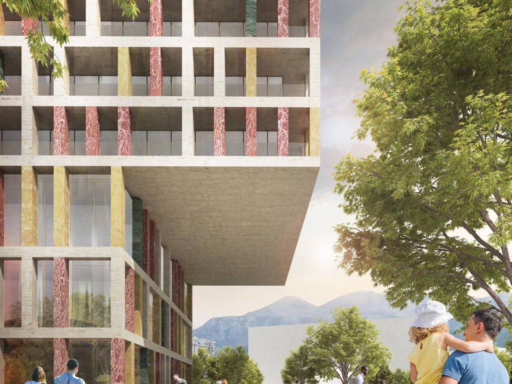 APPARTAMENTO 2+1 RESIDENZA MANHATTAN, ZOGU I ZI, TIRANA