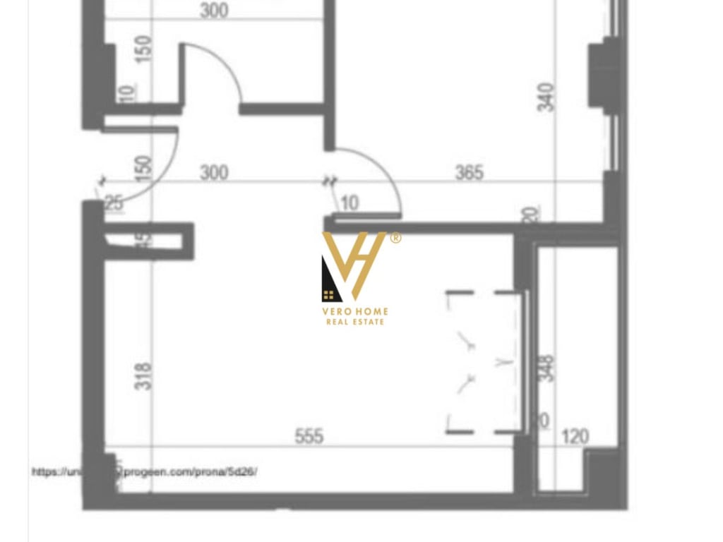 SHITET APARTMENT 1+1+BLK TEK UNIVERS CITY 61.000 EURO