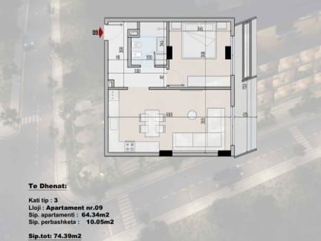 14 Apartments (1+1) for Sale in Rradhime, very close to the Sea (ID 41111057)