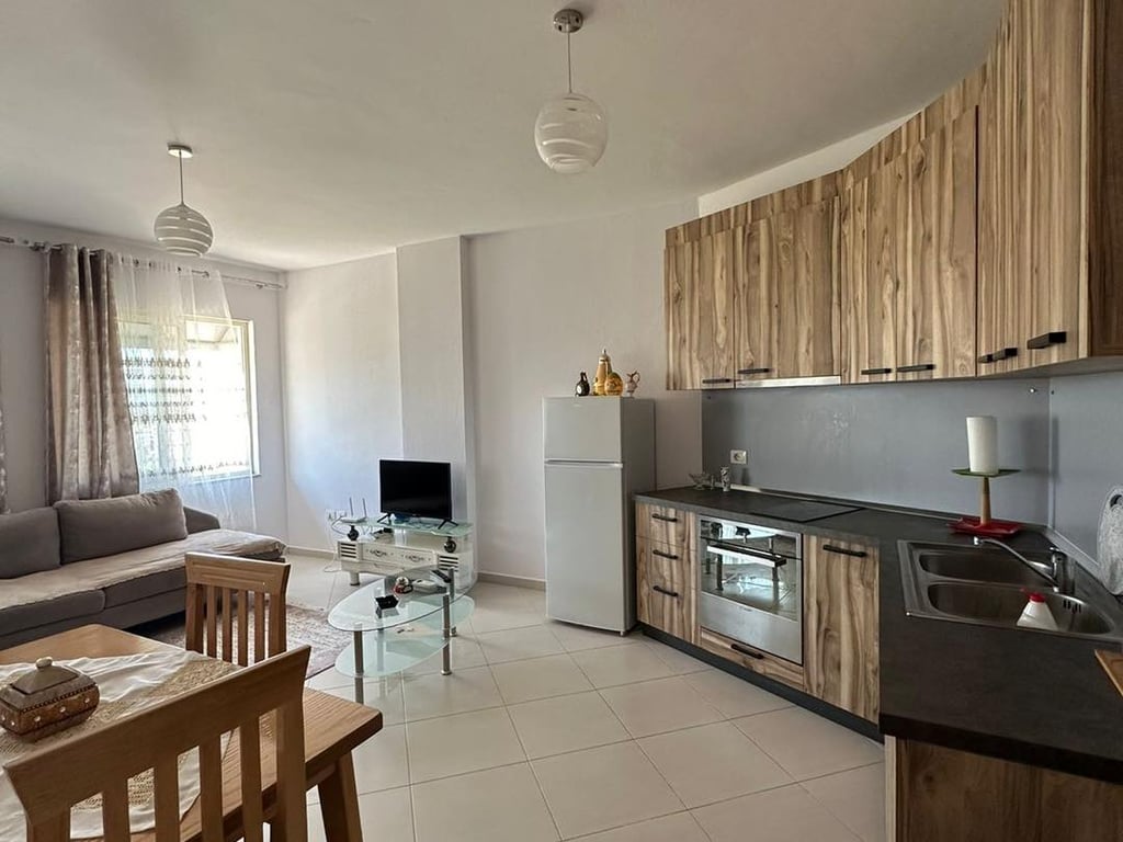 ‼️Apartment 1+1 for sale on Migjeni Boulevard, in Yzberisht‼️