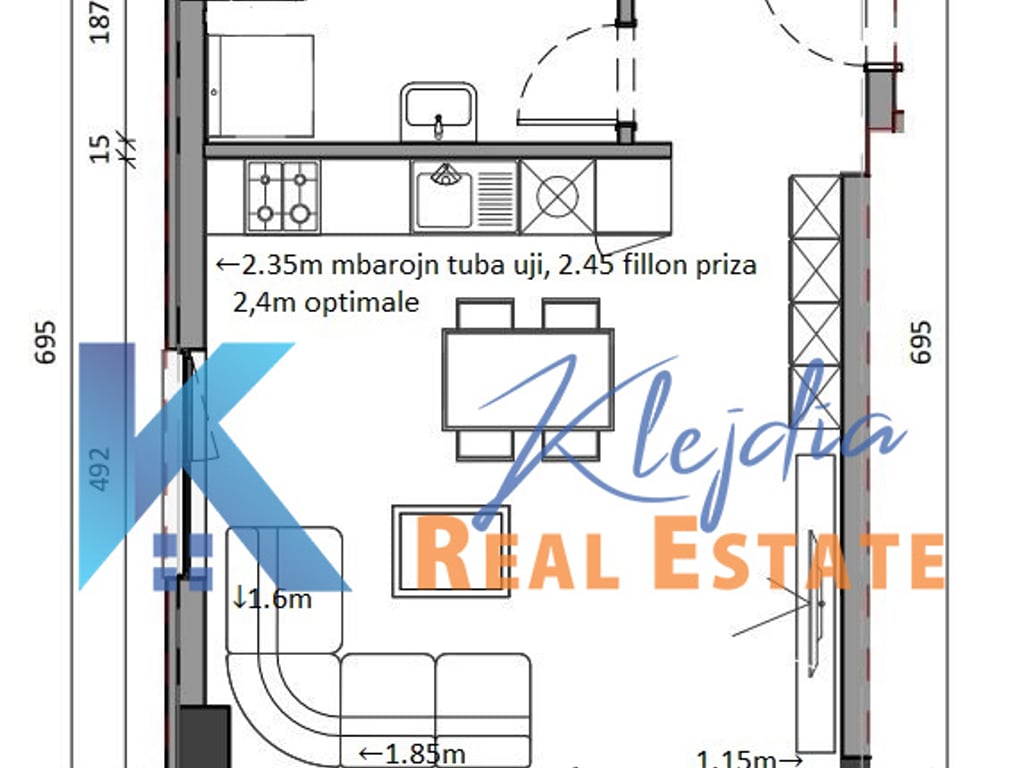 Garsoniere per qira te Kompleksi Kaimi Ne Ali Dem