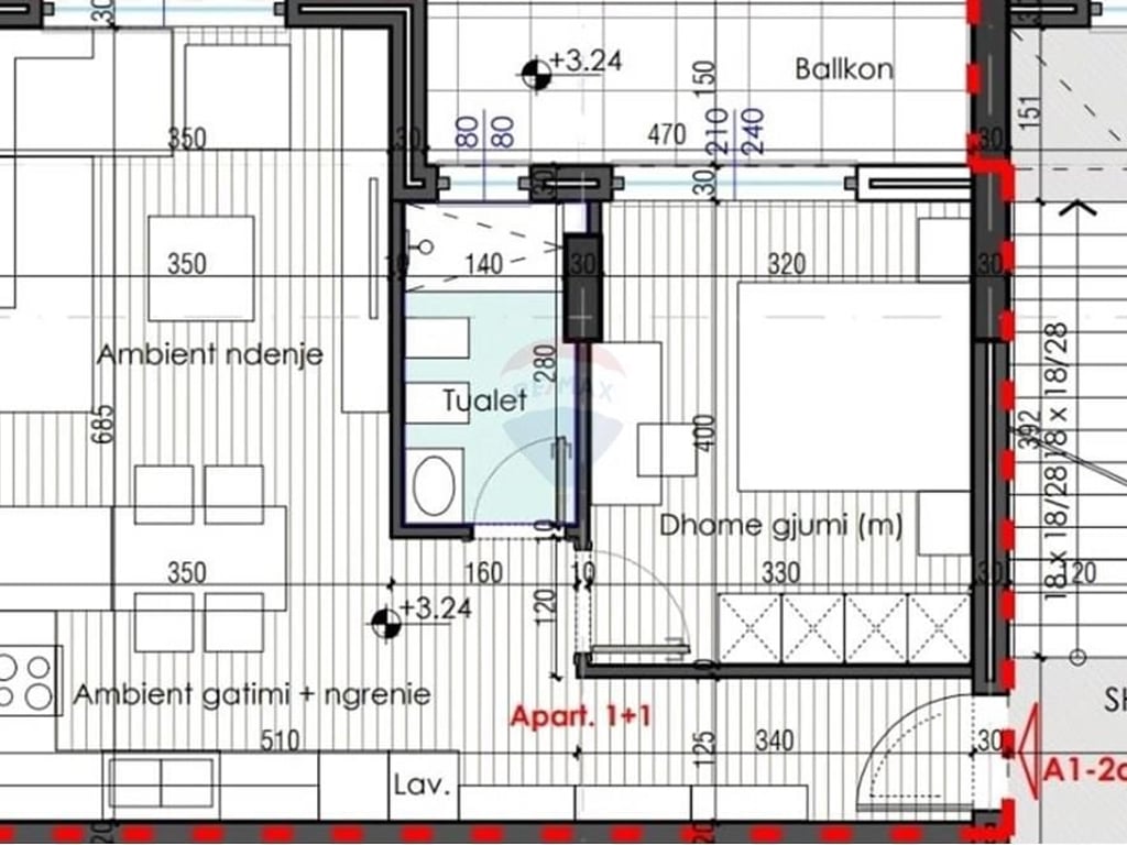 1+1 APARTMENT FOR SALE IN FARKE!