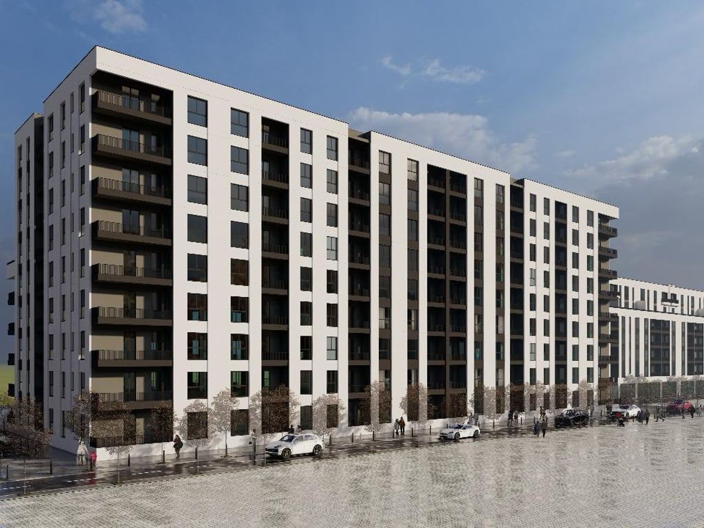 SHITET APARTAMENT 1+1 , PRANE RRETHIT TE ULLIRIT, KAMEZ