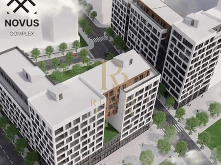  SHITET APARTAMENT 1+1  Kompleksi Novus, Stacioni i Trenit -Afer Qendres