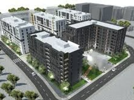SHITET APARTAMENT 2+1 TE TIRANAS ENTRY 