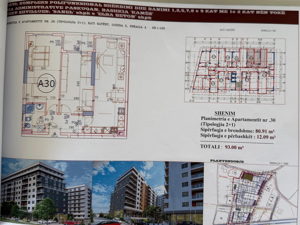 2+1, in Paskuqan, new complex, 93,000 euros.