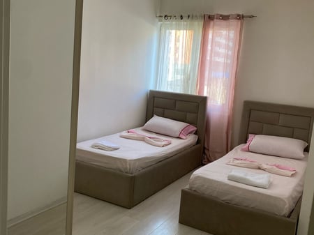 A 2+1+2 apartment is for rent at the Nisharak Crossroads.