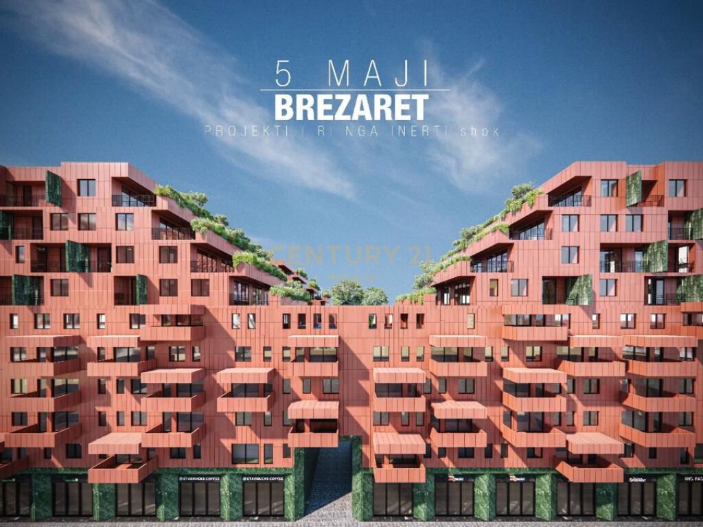 Shitet apartament 2+1 te "Brezaret Residence" rruga 5 Maji