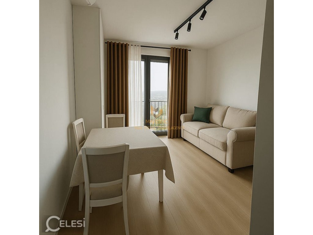 A 1+1 apartment with parking is available for rent in Don Bosko, near Trio Tower.