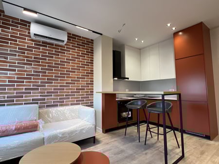 Apartment 1+1 for rent on Bulevardi i Ri.