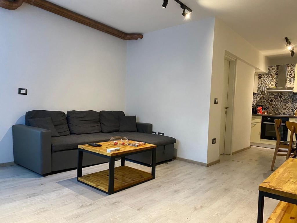 A Super 1+1 is available for rent near the Train Station.