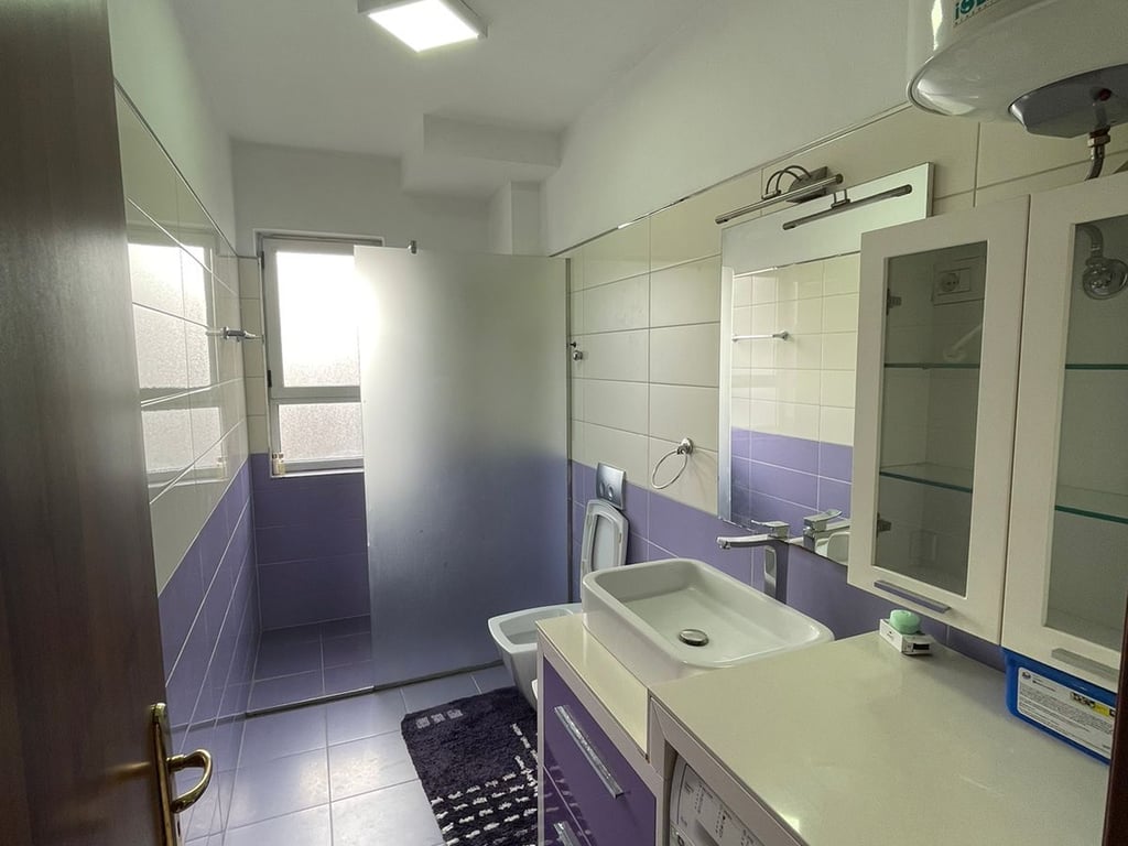 FOR RENT 2+1 APARTMENT + KITCHEN + 2 BATHROOMS, ARROW BUILDING, TIRANA.