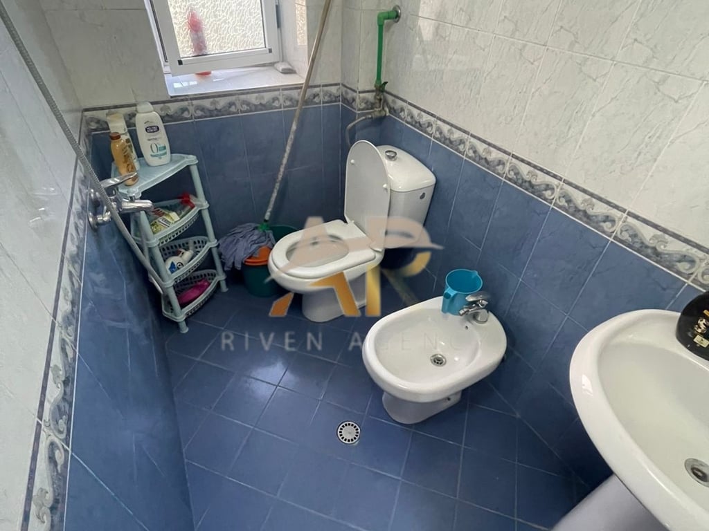 2+1 furnished apartment for rent in an existing building on Irfan Tomini street, near Delijorgji Complex