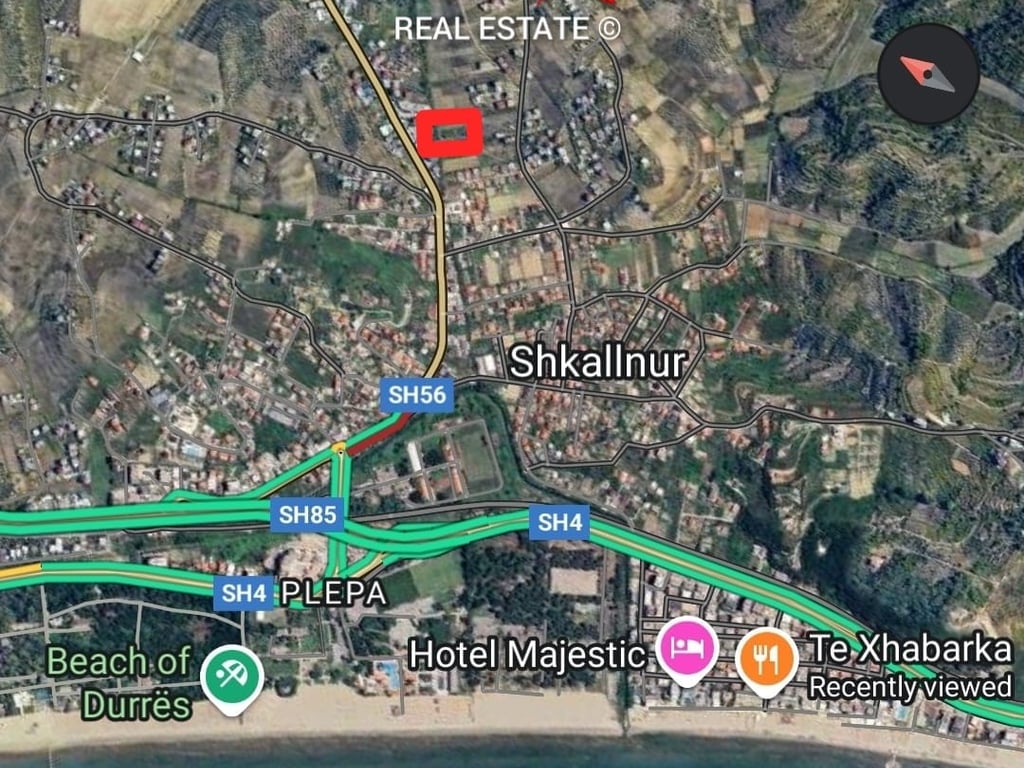 TERRENO IN VENDITA A SHKALLNUR DURRES