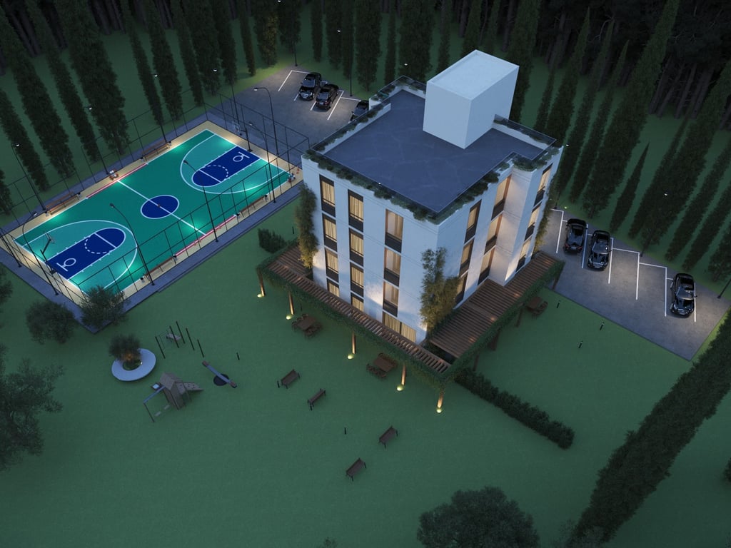 Shitet: 1+1 Himarë 📍 - Sip: 46 m² & 100 m² Oborr 🟢 Ne Perfundim Suvatimesh & Sistem Kapot (5 min larg Detit) 🌊