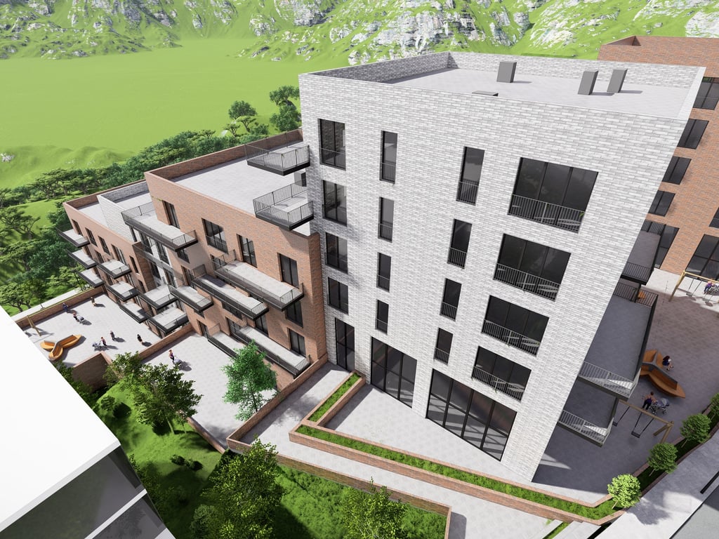 SHITET apartament 2+1 tek Rezidenca Kodra e Diellit - Lindje