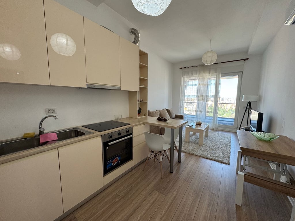 Apartament 1+1 me qira tek Kompleksi Kontakt tek 21 Dhjetori