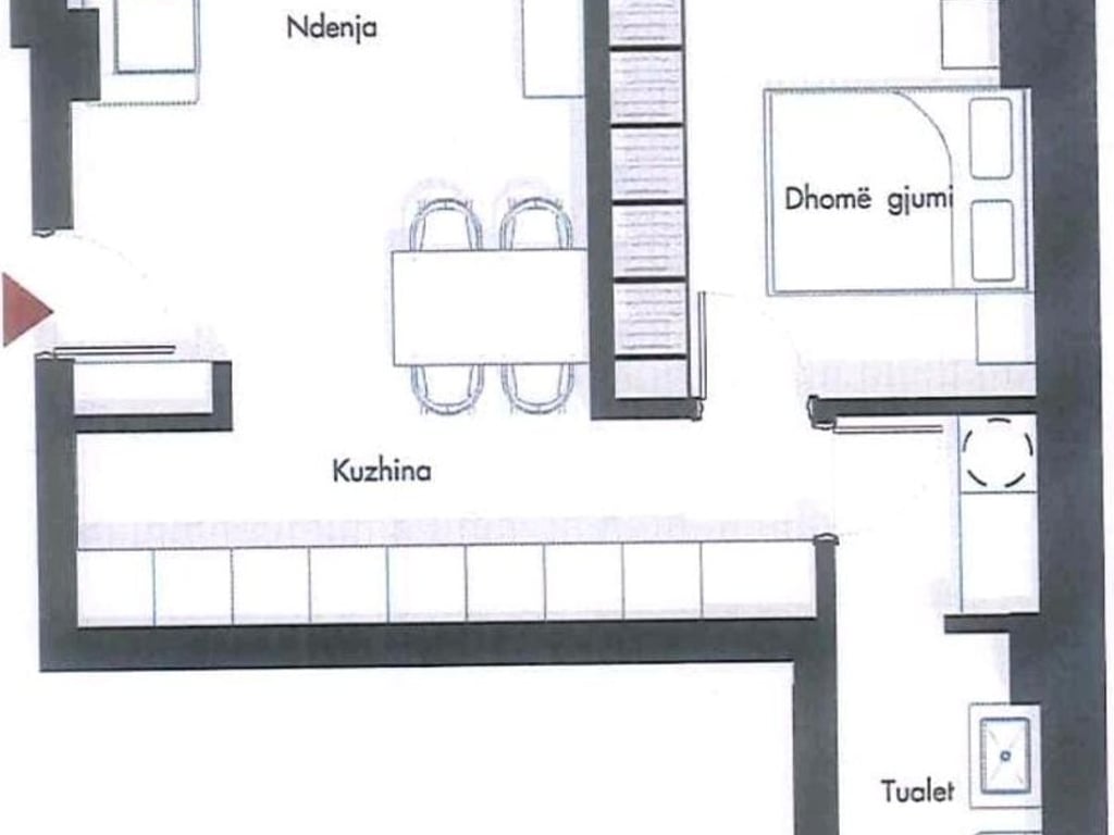 Apartament 1+1 per Shitje ne Kompleksin 5D tek rruga Siri Kodra ne Tirane ( ID 4111822 )