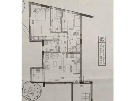 Apartment 2+1+2+ Parking space, Near the police station No. 4 on Dibra Street! 299,000 €