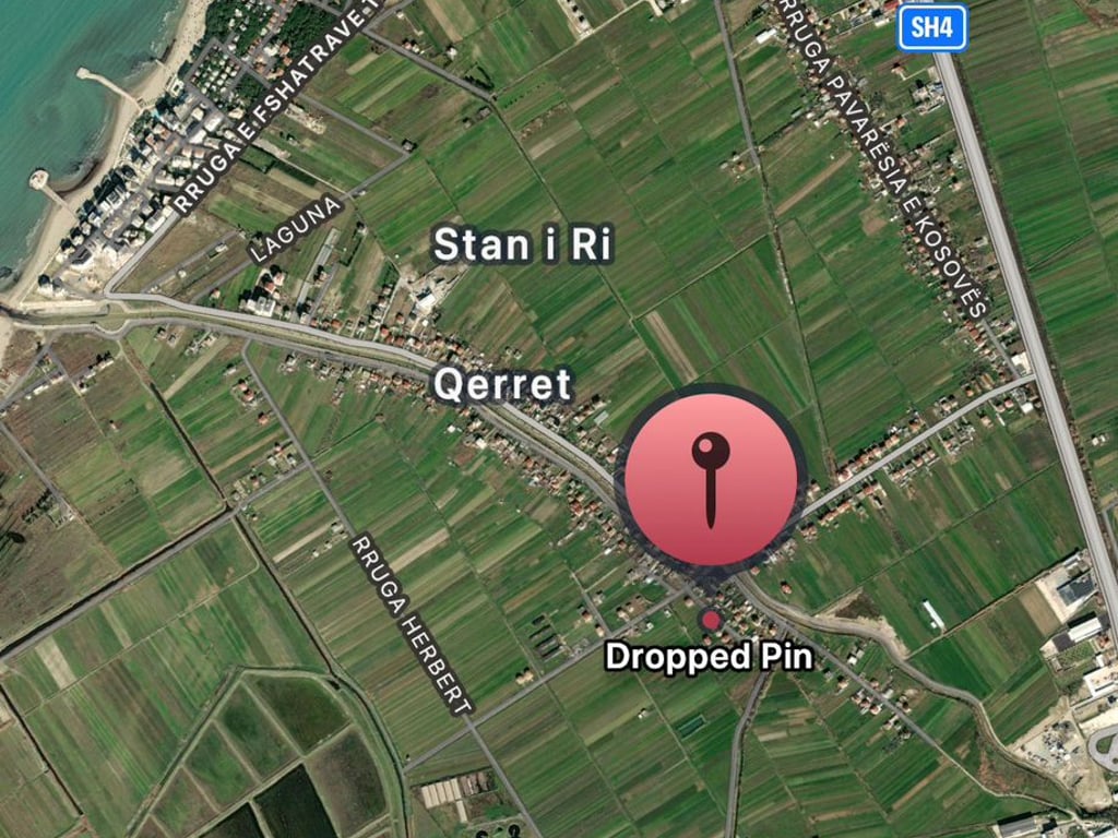 Land for Sale 1050m/2 Qerret or exchanged for land in Tirana