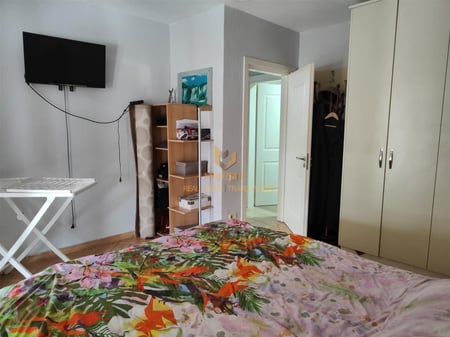 A 2+1 apartment is available for rent behind the Concord center, 5 May street.