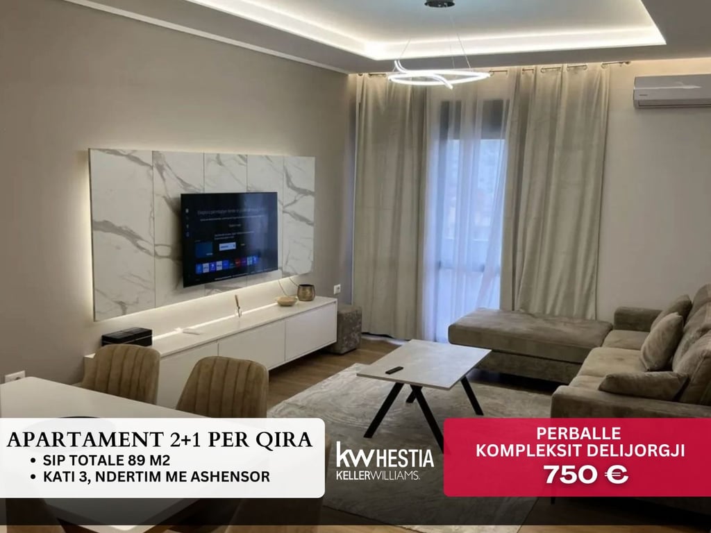 Appartamento 2+1 in Affitto! 📍Di fronte al Complesso Delijorgji