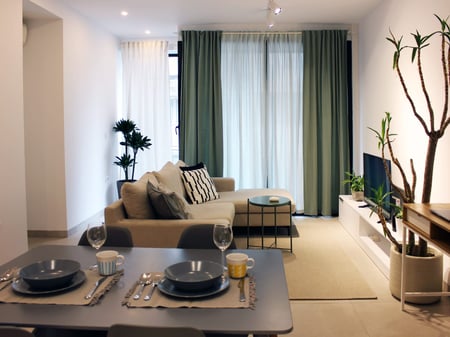 1+1 Apartment for Rent in Myslym Shyri