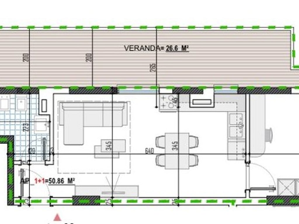 Apartament Ne Shitje 1+1 ne Paskuqan (ID B110436) Tirane.
