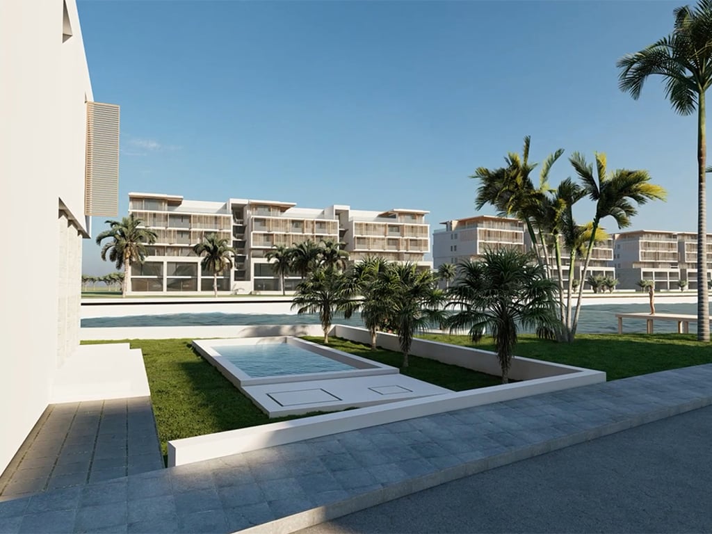 Shitet apartament 1+1 tek Porto Lalezi