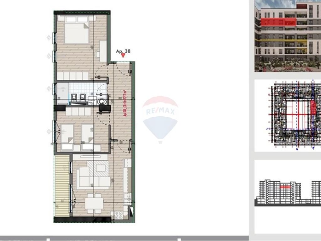 Appartamento 2+1 in vendita