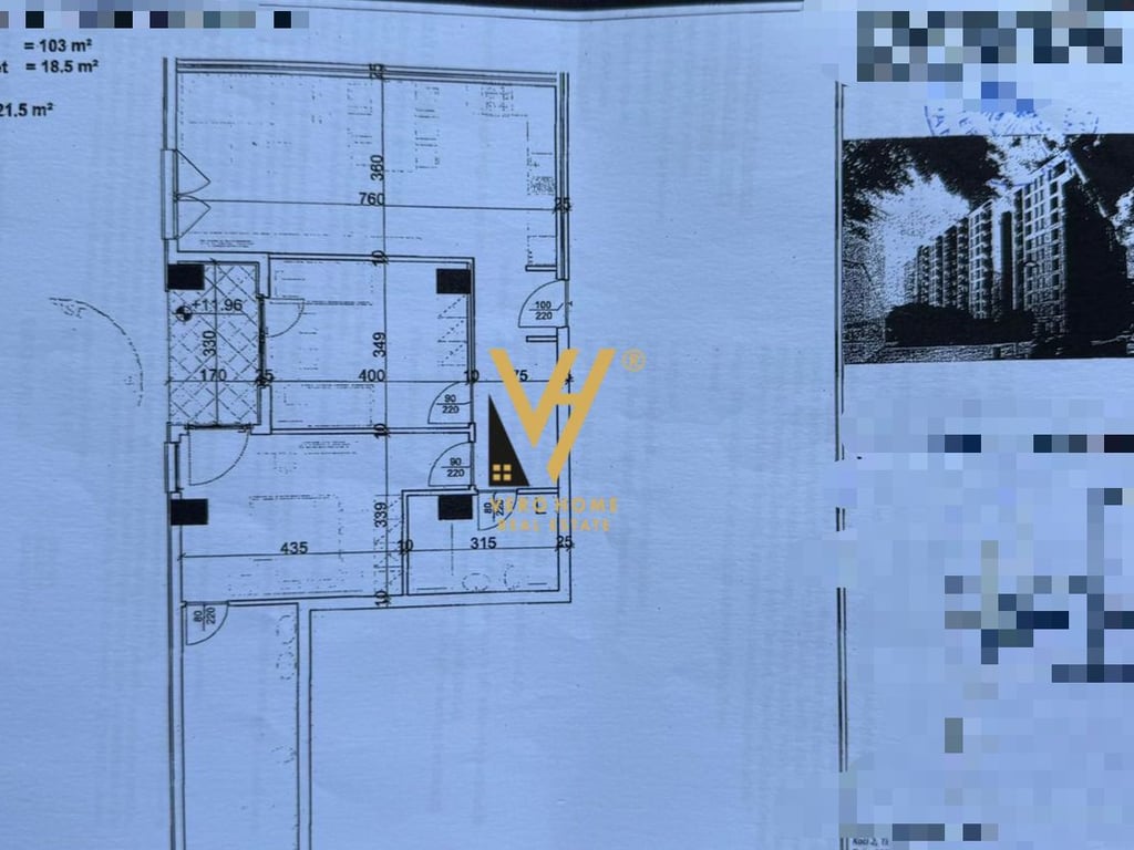 SUPER OPPORTUNITY APARTMENT 2+1+BALCONY AT AURA COMPLEX 164,000 EURO