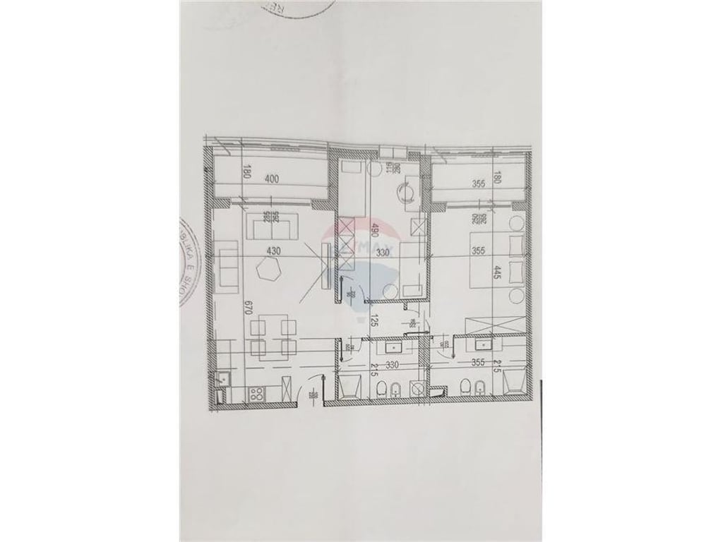 Apartament 2+1 per shitje tek River Side !