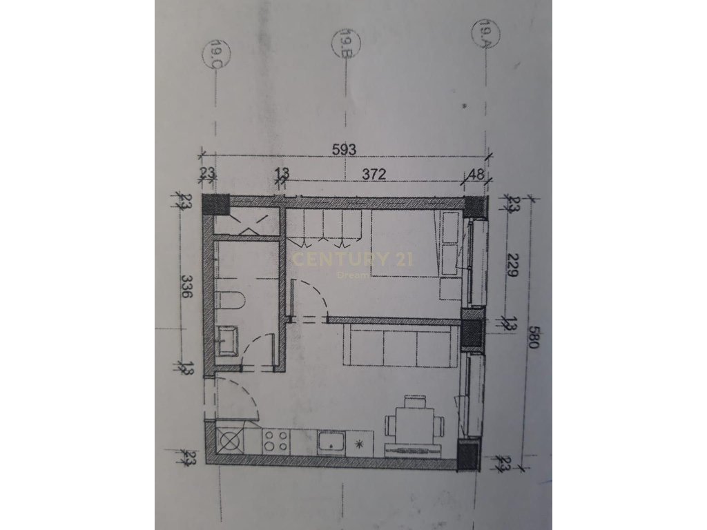 Appartamento 1+1 in vendita nel complesso Mangalem, Ali Demi