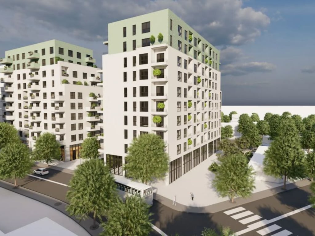 SHITET APARTAMENT 1+1 NE KOMPLEKSIN VIVA, ISH PARKU TIRANE