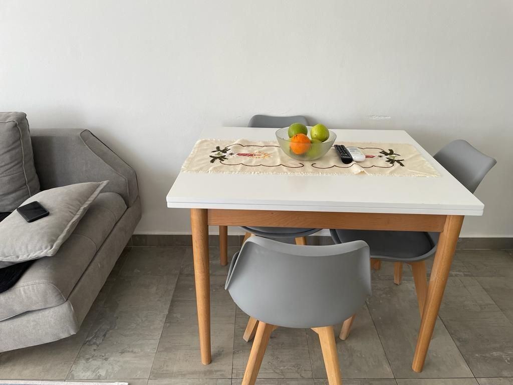 Apartment 1+1 for sale in Astir at the Fratari complex with a regular property certificate.