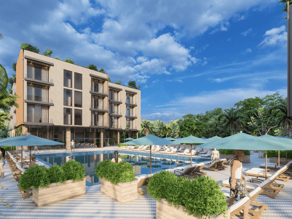 Appartamento 1+1 in vendita al Twin Resort di Radhime