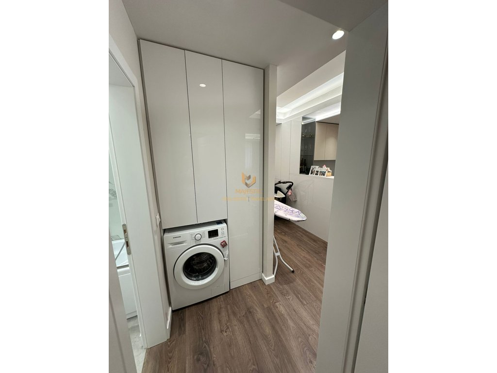 A super apartment 2+1+2 is for sale at Kodra e Diellit, next to the residence.