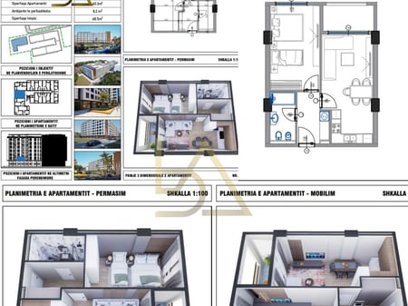 SHITET APARTAMENT 1+1 – VM RESIDENCE, GOLEM Një mundësi që nuk përsëritet – investo atje ku po ndërtohet Aqua Parku më i madh në Shqipëri!