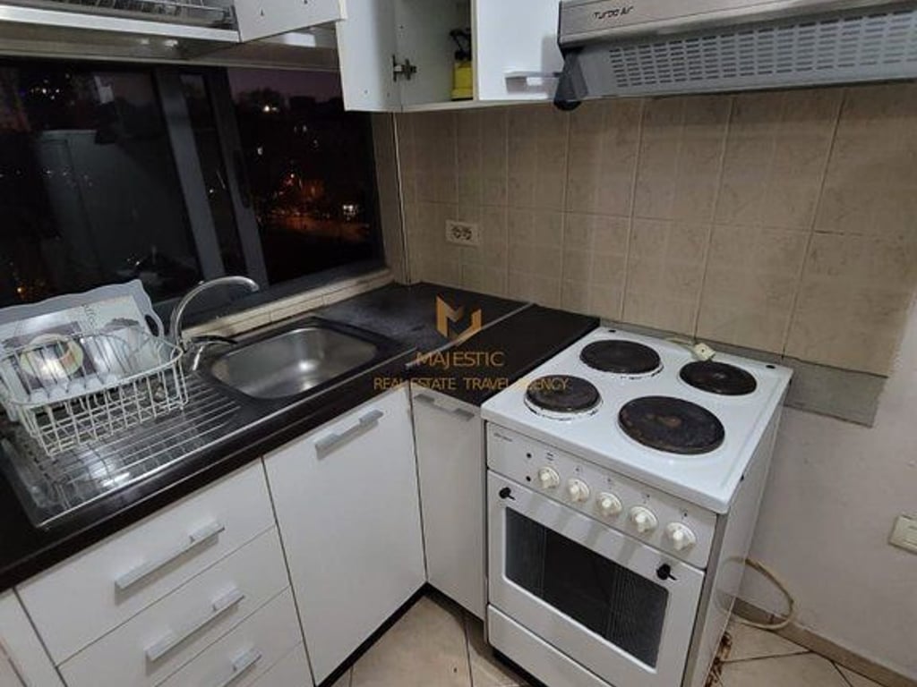 A 1+1 apartment is available for rent at Agimi buildings, former Block.