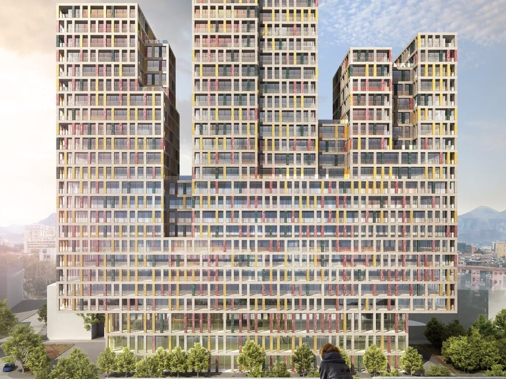 OKAZION I CMENDUR 🔥1590€/m2 🔥  (nga 2300-2500€/m2) 1+1 &amp; Kuzhine Vec 📍 (Rez. Manhattan - Zogu Zi ) -  (126,000€) 🔥