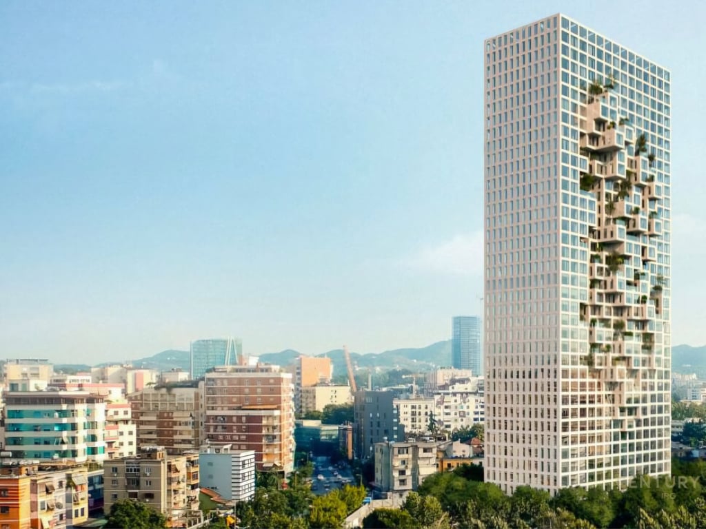 THE MOST SPECTACULAR PENTHOUSE VIEW IN TIRANA – DOWNTOWN ONE, 27TH FLOOR!
