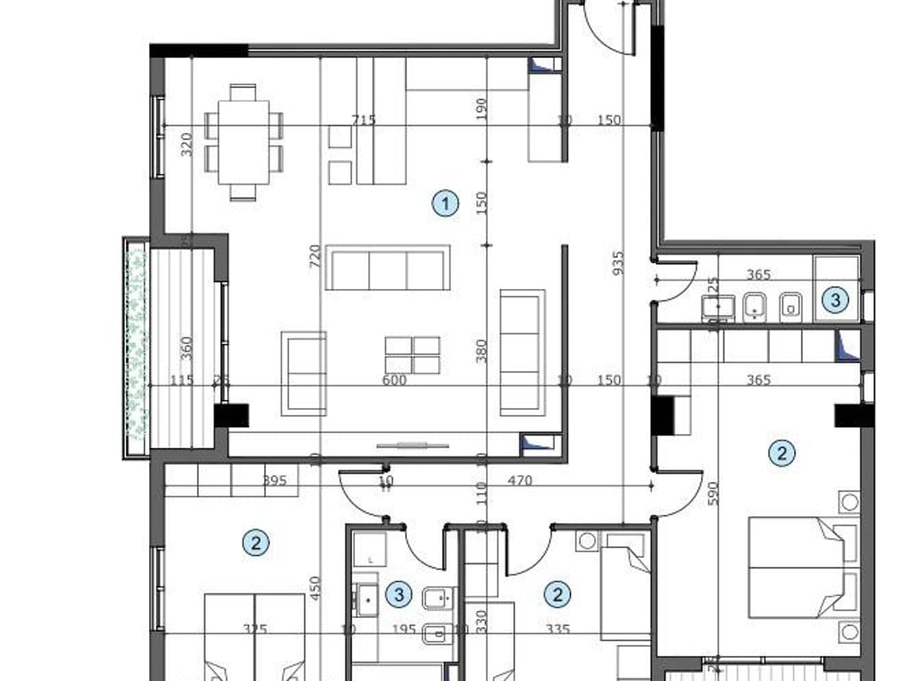 *Shitet Apartament 3+1+2 Komuna e Parisit