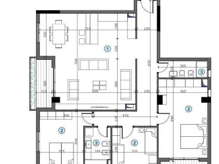*Shitet Apartament 3+1+2 Komuna e Parisit