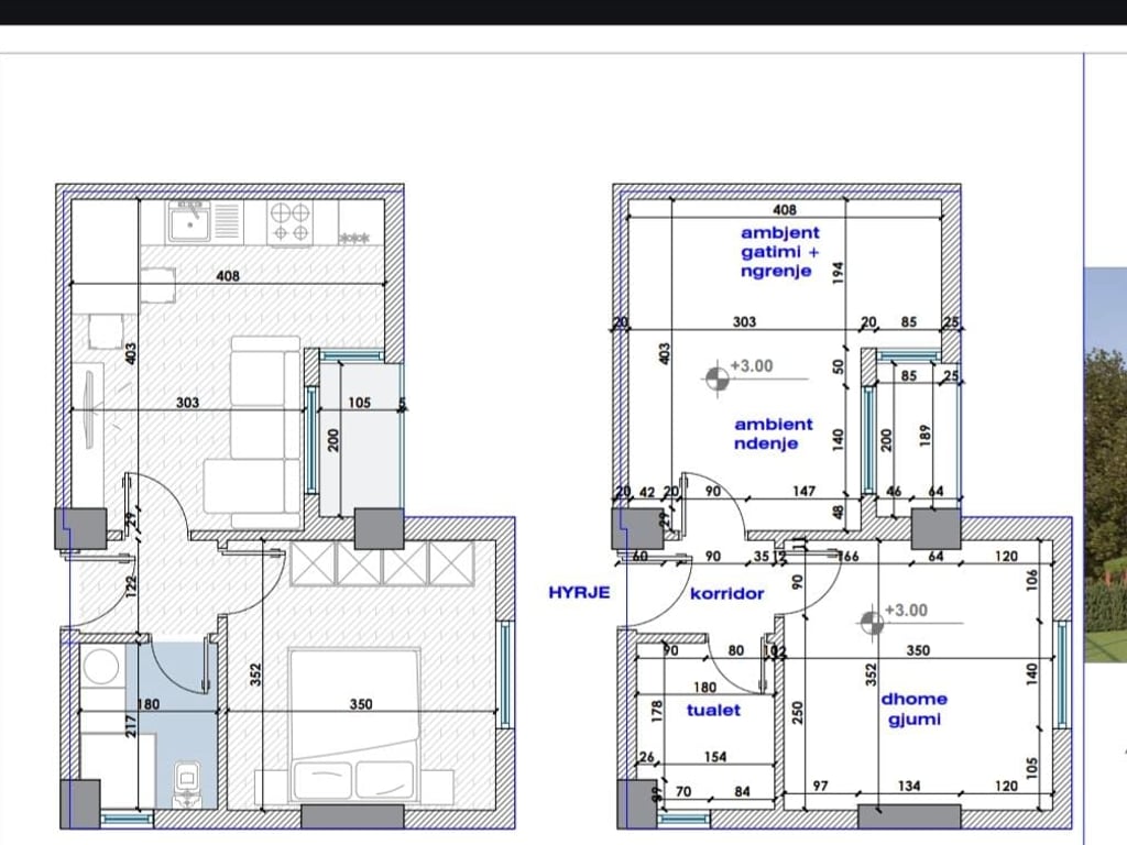 Shitet: 1+1 Himarë 📍 Sip: 46 m² & 1 post parkimi 🟢 Ne Perfundim Suvatimesh & Sistem Kapot (5 min larg Detit 🌊