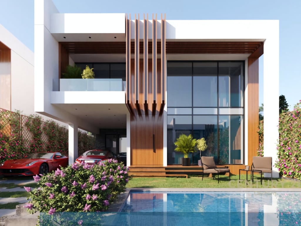 INDIVIDUAL VILLA FOR SALE IN THE RESIDENTIAL COMPLEX "SIAR", FARKA LAKE, TIRANA