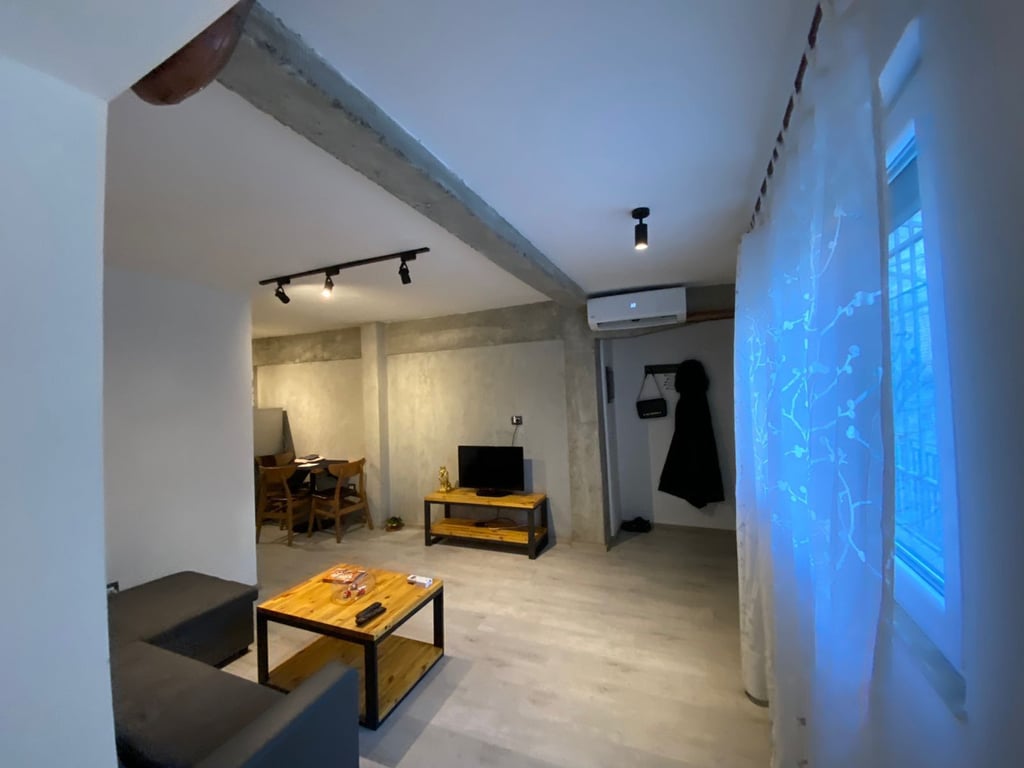 A Super 1+1 is available for rent near the Train Station.