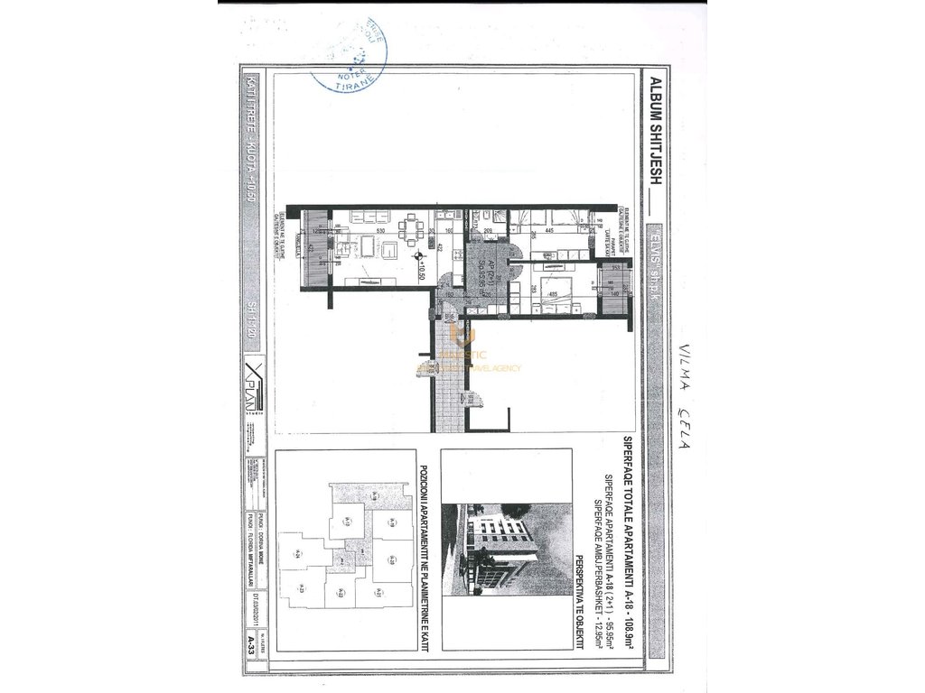 A 2+1 apartment is available for rent, behind Ardenos, at the Kamza turn.